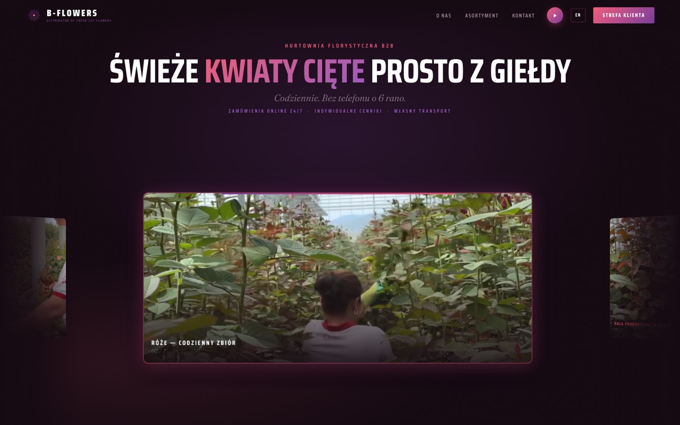 B-Flowers — strona główna